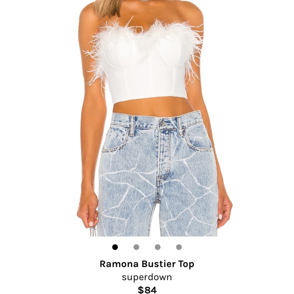 Superdown Ramona Bustier Top